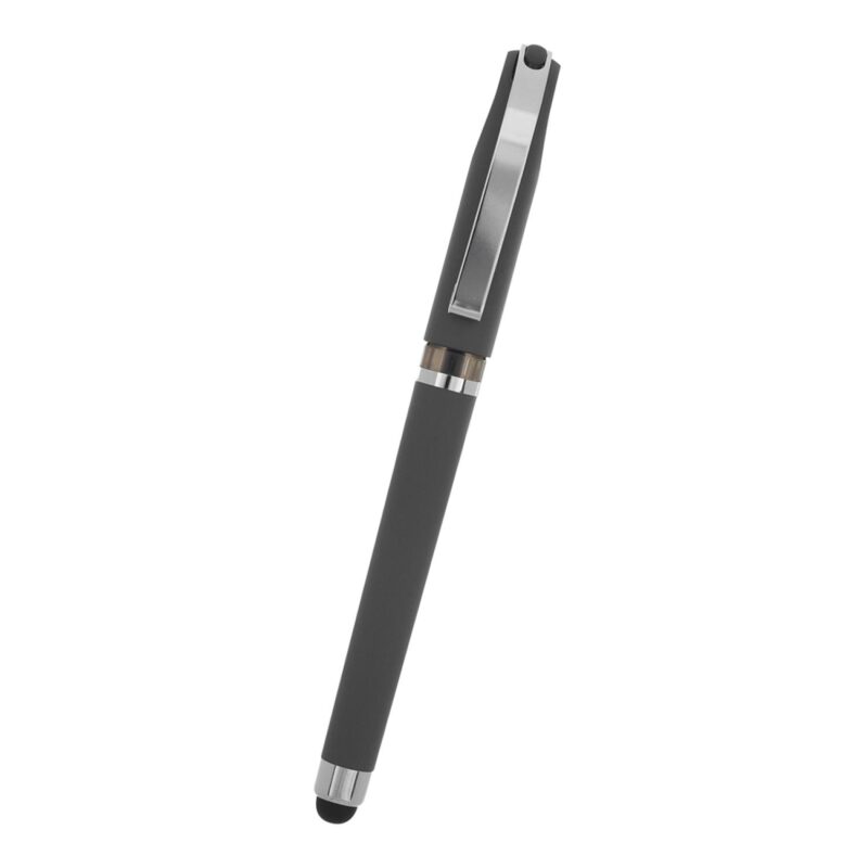 Custom Avendale Velvet Touch Stylus Gel Pen - 9