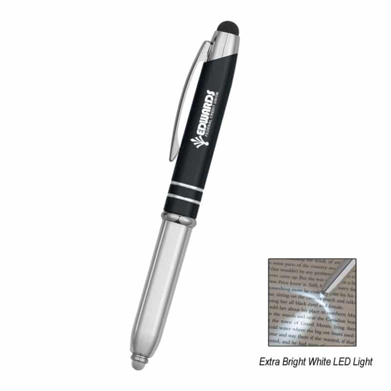 Custom Ballpoint Stylus Pen With Light - 5