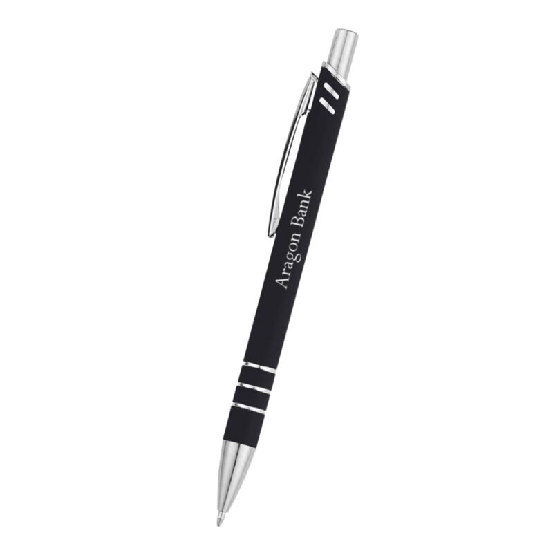 Custom Black Tie Pen - 4