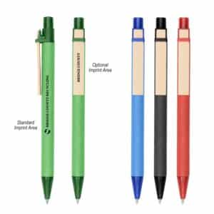 Custom Eco-inspired Pen With Color Barrel