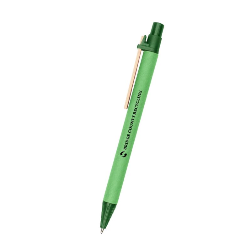 Custom Eco-inspired Pen With Color Barrel - 7
