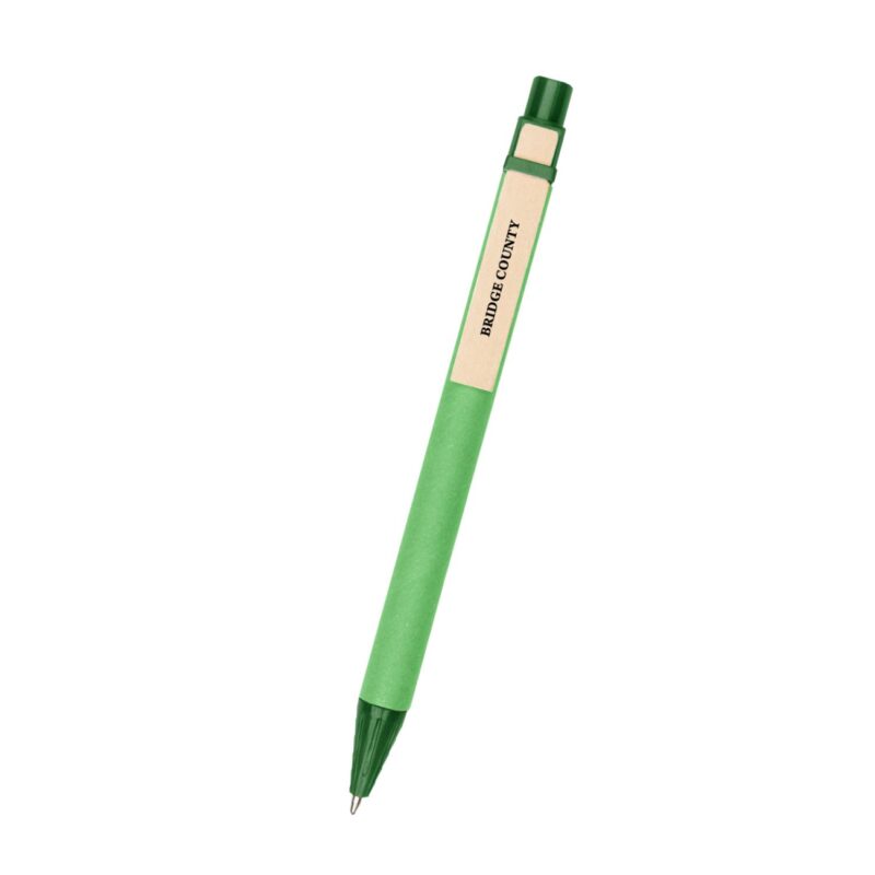 Custom Eco-inspired Pen With Color Barrel - 8