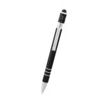 Custom Recycled Aluminum Spin Game Top Pen With Stylus - 1