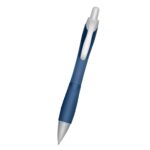 Custom Rio Ballpoint Pen With Contoured Rubber Grip - 5