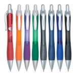 Custom Rio Gel Pen With Contoured Rubber Grip