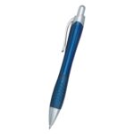 Custom Rio Gel Pen With Contoured Rubber Grip - 3
