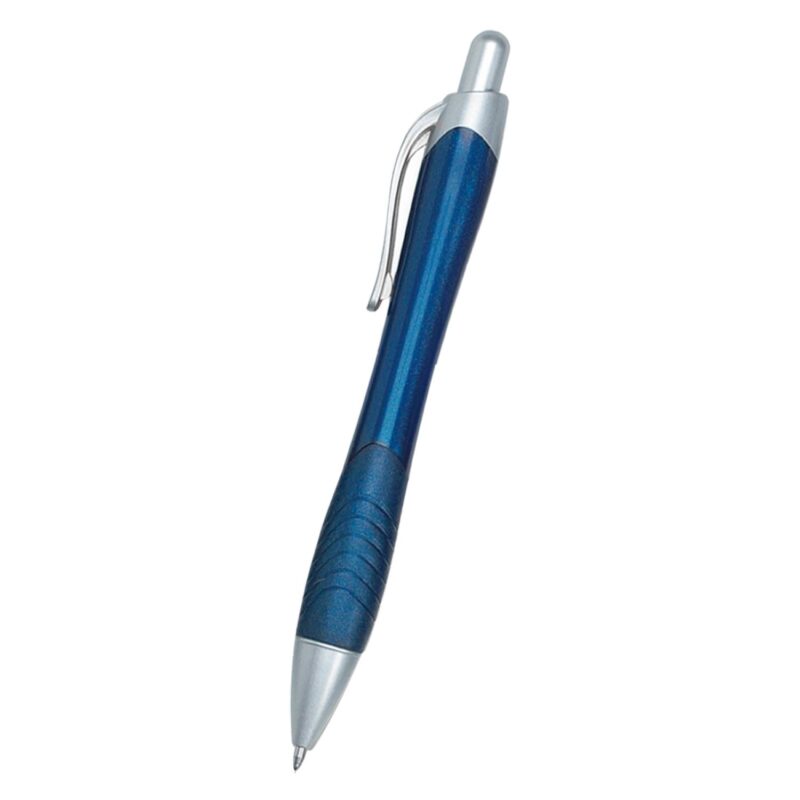 Custom Rio Gel Pen With Contoured Rubber Grip - 3