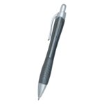 Custom Rio Gel Pen With Contoured Rubber Grip - 6