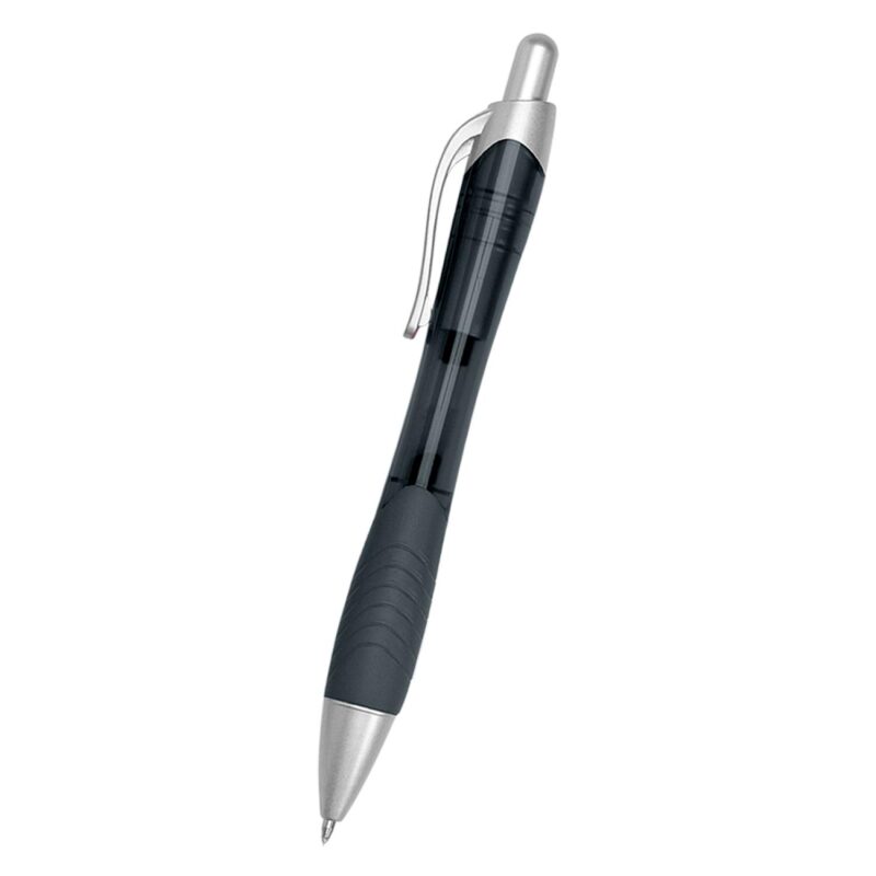 Custom Rio Gel Pen With Contoured Rubber Grip - 9