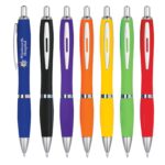 Custom Satin Pen With Antimicrobial Additive