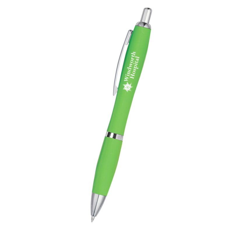 Custom Satin Pen With Antimicrobial Additive - 5