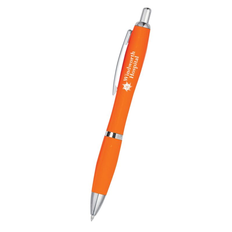 Custom Satin Pen With Antimicrobial Additive - 8