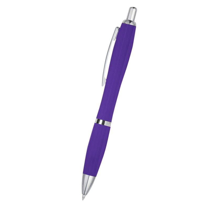 Custom Satin Pen With Antimicrobial Additive - 9