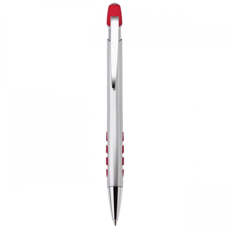 Custom Veneno Silver Ballpoint Pen - 5