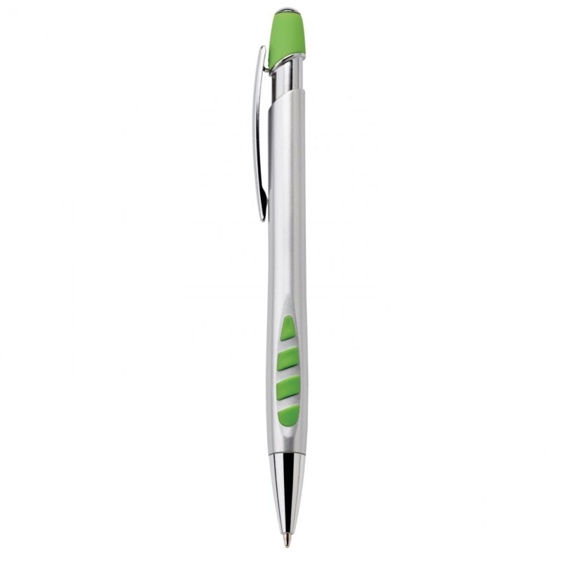 Custom Veneno Silver Ballpoint Pen - 8