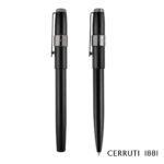 Custom Cerruti 1881® Block Ballpoint Pen & Fountain Pen Gift Set - 3