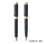 Custom Cerruti 1881® Zoom Ballpoint & Rollerball Pen Gift Set - 3