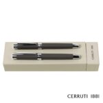 Custom Cerruti 1881® Zoom Rollerball & Fountain Pen Gift Set - 1