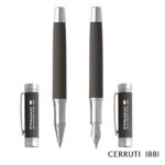 Custom Cerruti 1881® Zoom Rollerball & Fountain Pen Gift Set - 2