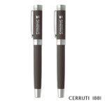 Custom Cerruti 1881® Zoom Rollerball & Fountain Pen Gift Set - 3