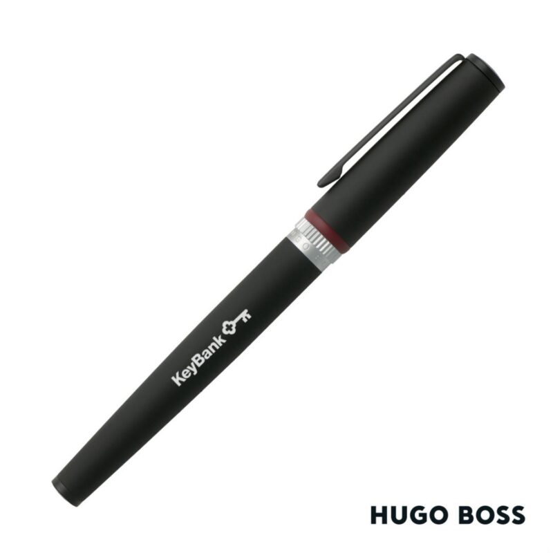 Custom Hugo Boss Gear Rollerball Pen - 3