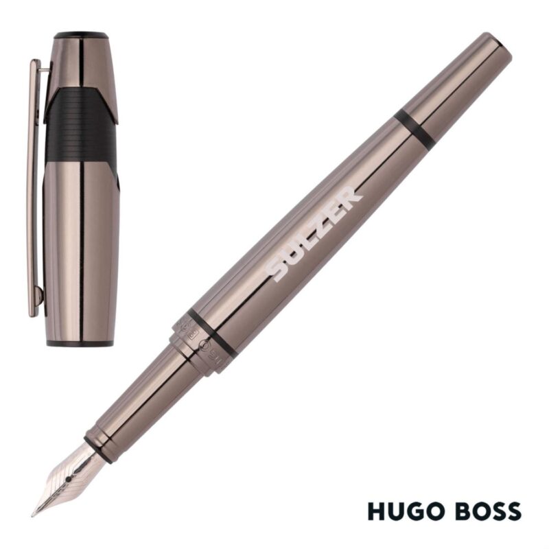 Custom Hugo Boss® Chevron Pen - 5