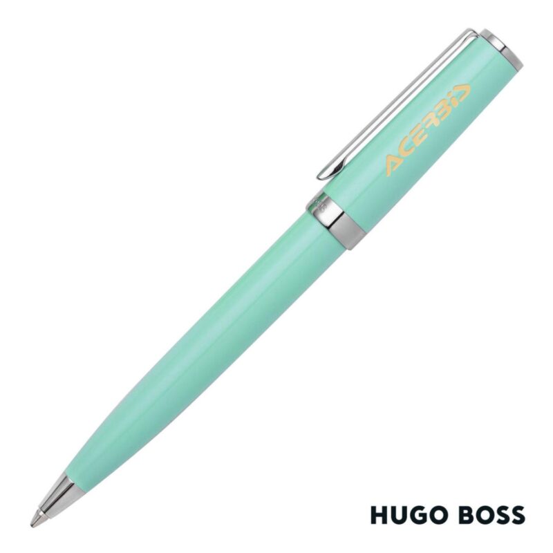 Custom Hugo Boss® Gear Icon Ballpoint Pen - 3