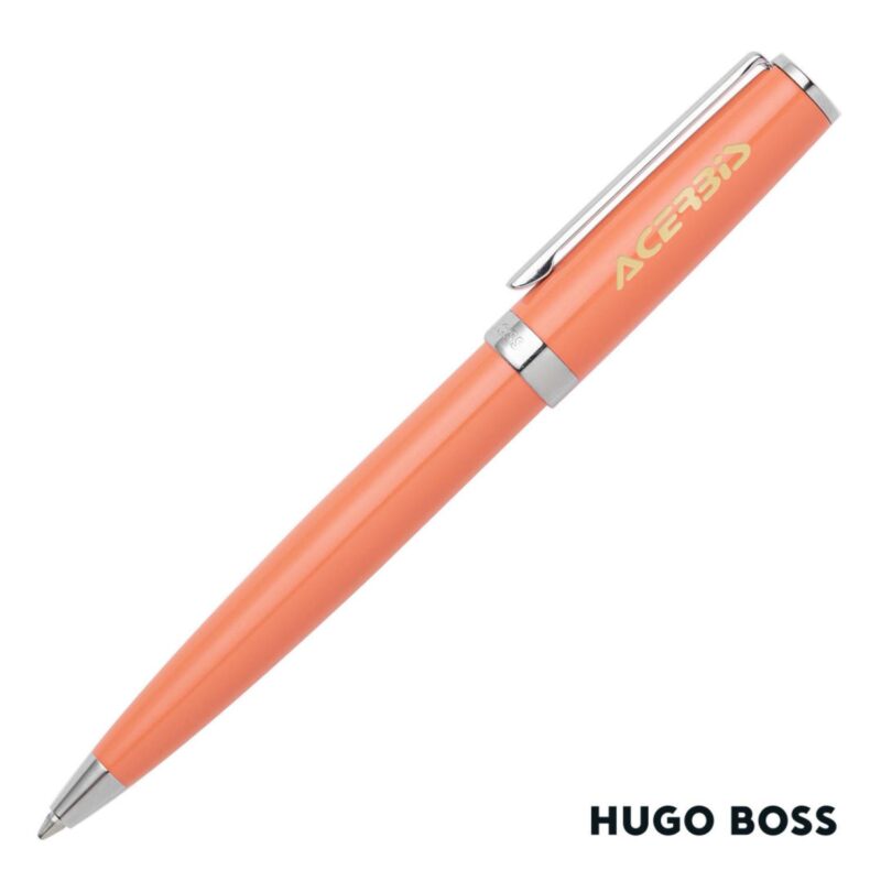 Custom Hugo Boss® Gear Icon Ballpoint Pen - 4