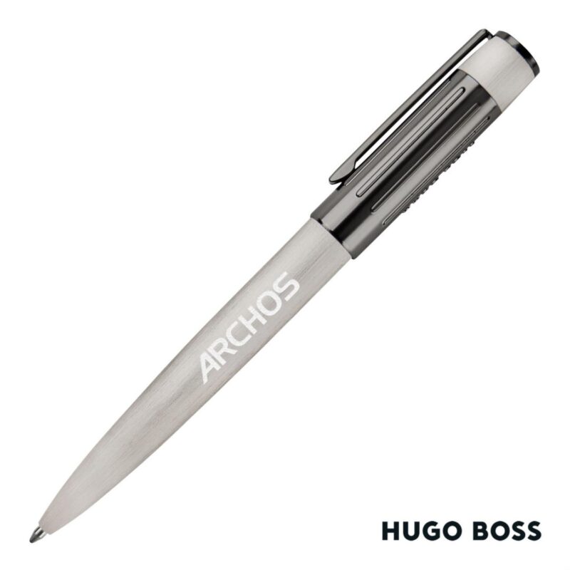 Custom Hugo Boss® Gear Rib Ballpoint Pen - 2