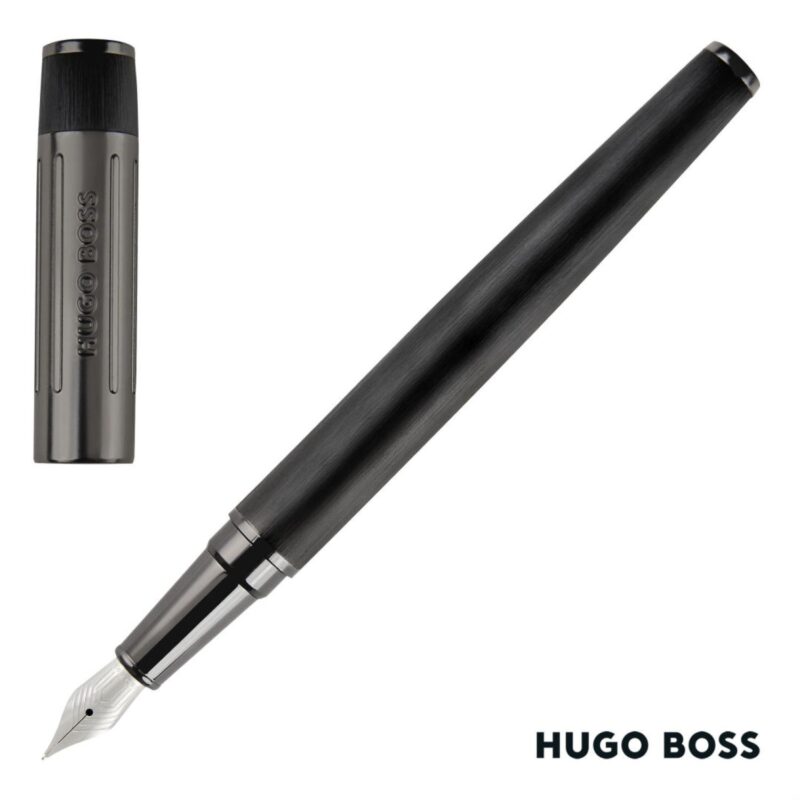Custom Hugo Boss® Gear Ribs Fountain Pen - 5