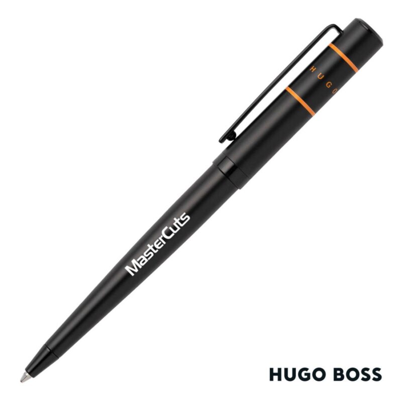 Custom Hugo Boss® Ribbon Matrix Ballpoint Pen - 3