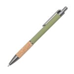 Custom Otto Metal Pen w/Cork Grip & Black Refill - 9