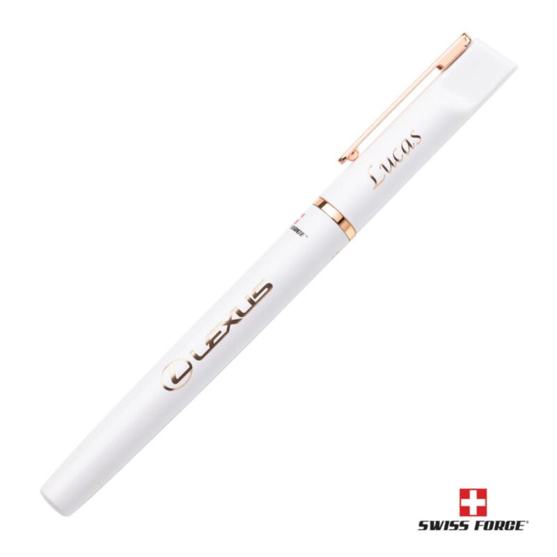Custom Swiss Force® Artois Rollerball Metal Pen - 5