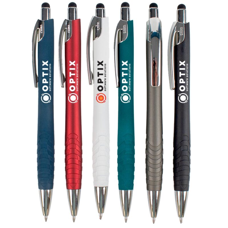 Custom Groovy Grip Stylus Pen - 2