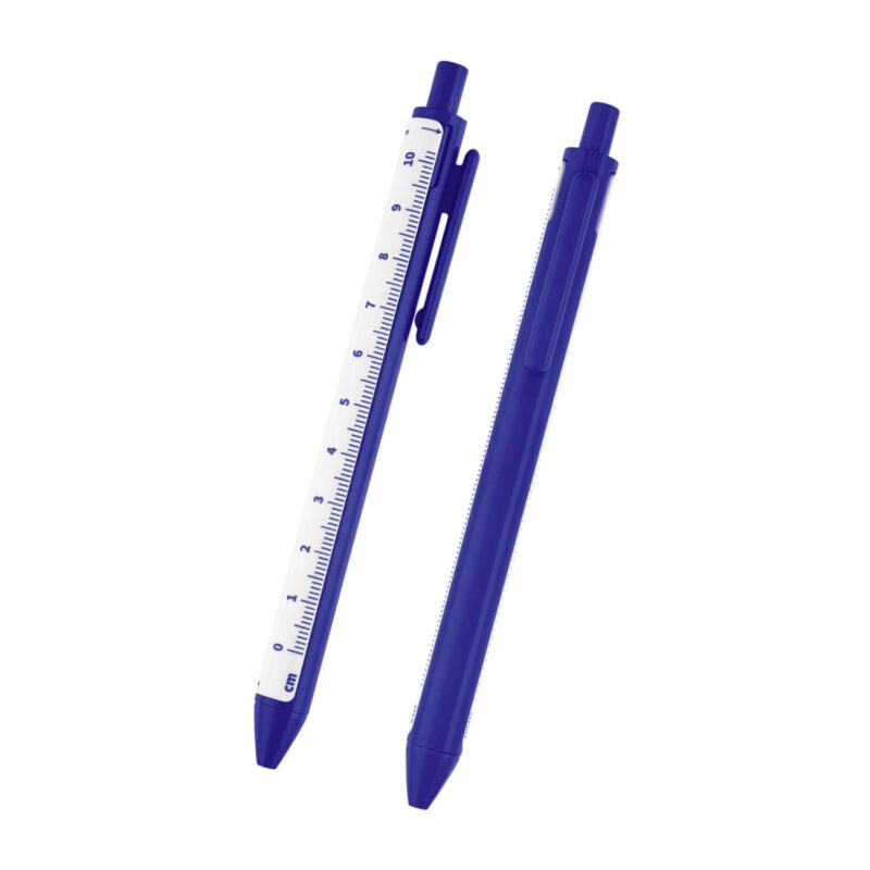 Custom Straight Line Pen With 4" Ruler - 9