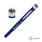 Custom Garland® Color Aura Rollerball Pen - Chrome Accent - 2