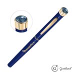 Custom Garland® Color Aura Rollerball Pen - Gold Accent - 2