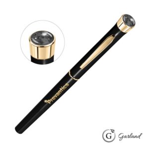 Custom Garland® Color Aura Rollerball Pen - Gold Accent