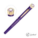 Custom Garland® Color Custom Rollerball Pen - Gold Accent - 5