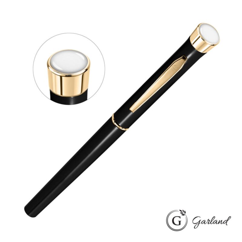 Custom Garland® Color Custom Rollerball Pen - Gold Accent - 6