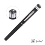 Custom Garland® Color Matte Aura Rollerball Pen - Chrome - 8