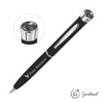 Custom Garland® Color Matte Aura Twist Pen - Chrome