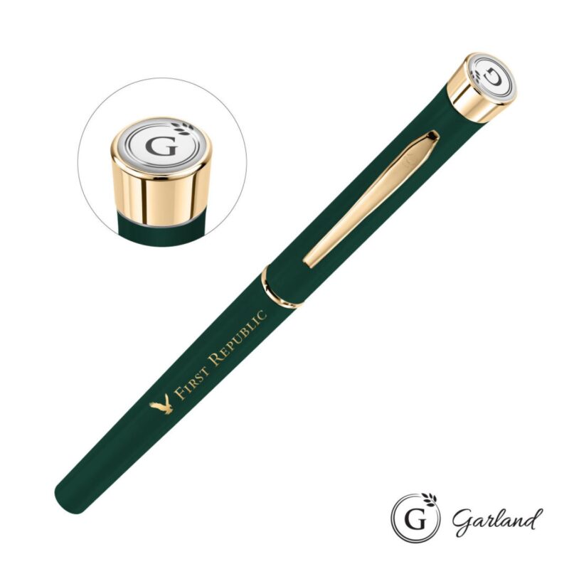 Custom Garland® Color Matte Collection Pen - Gold - 3