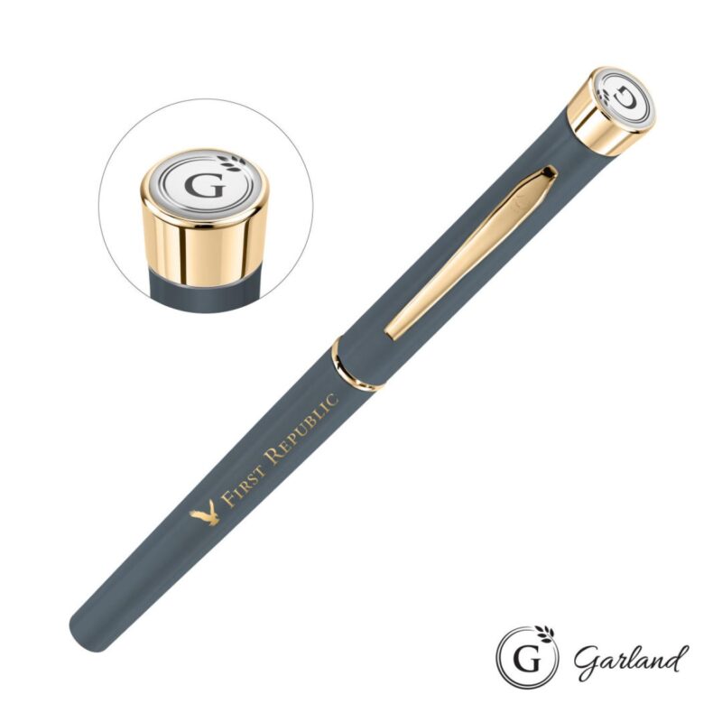 Custom Garland® Color Matte Collection Pen - Gold - 4