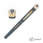 Custom Garland® Color Matte Custom Rollerball Pen - Gold - 4