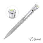Custom Garland® Color Matte Custom Twist Pen - Chrome - 6