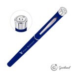 Custom Garland® Color Matte Rollerball Pen - Chrome - 2