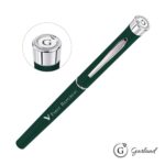 Custom Garland® Color Matte Rollerball Pen - Chrome - 3