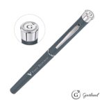 Custom Garland® Color Matte Rollerball Pen - Chrome - 4
