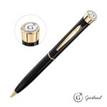 Custom Garland® Color Twist Ballpoint Pen - Gold Accent - 6